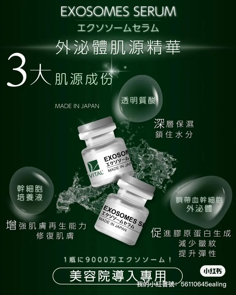 EXOSOMES 外泌體肌培養液